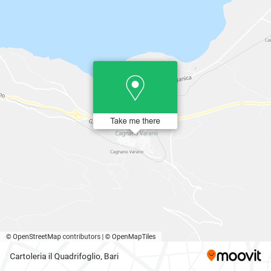 Cartoleria il Quadrifoglio map