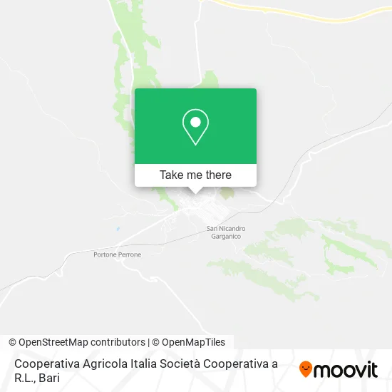 Cooperativa Agricola Italia Società Cooperativa a R.L. map