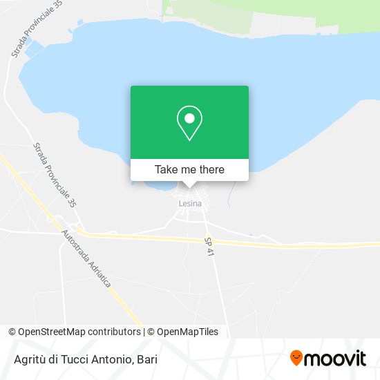 Agritù di Tucci Antonio map