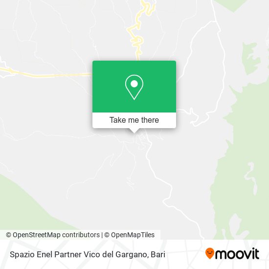 Spazio Enel Partner Vico del Gargano map