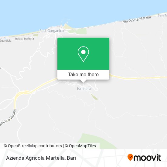 Azienda Agricola Martella map