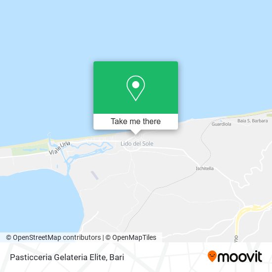 Pasticceria Gelateria Elite map