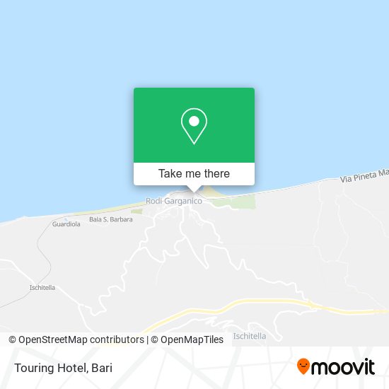 Touring Hotel map