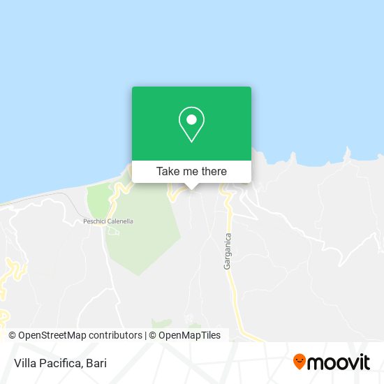 Villa Pacifica map