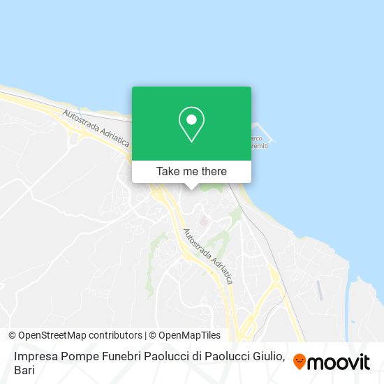 Impresa Pompe Funebri Paolucci di Paolucci Giulio map
