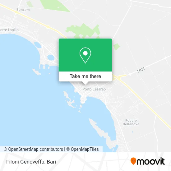 Filoni Genoveffa map