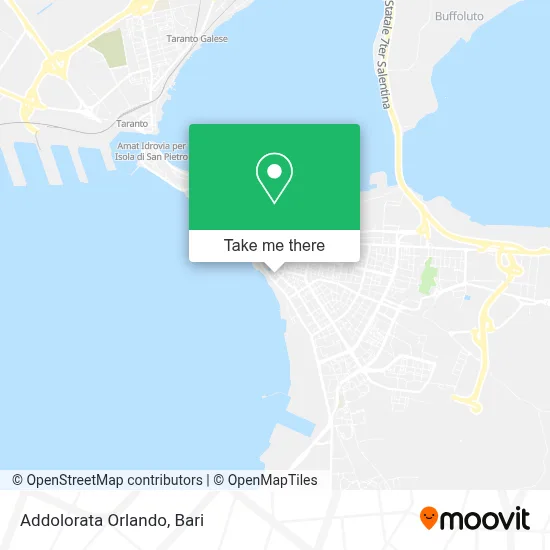 Addolorata Orlando map