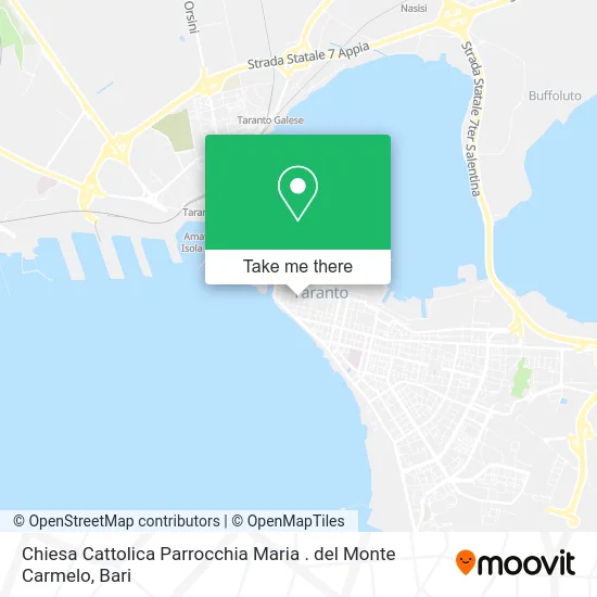 Chiesa Cattolica Parrocchia Maria . del Monte Carmelo map