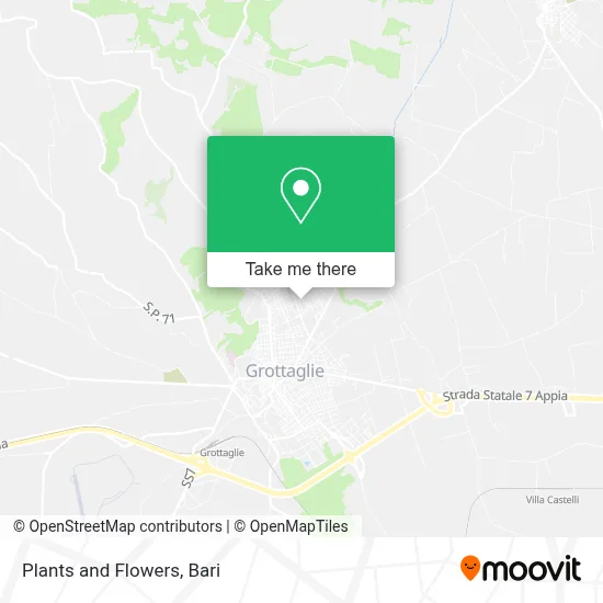Plants and Flowers map