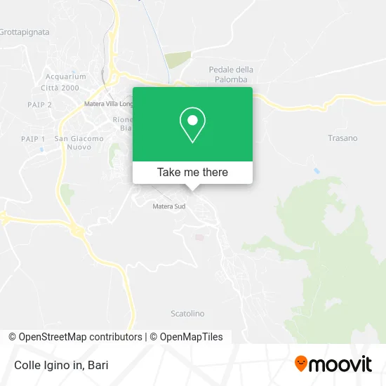 Colle Igino in map