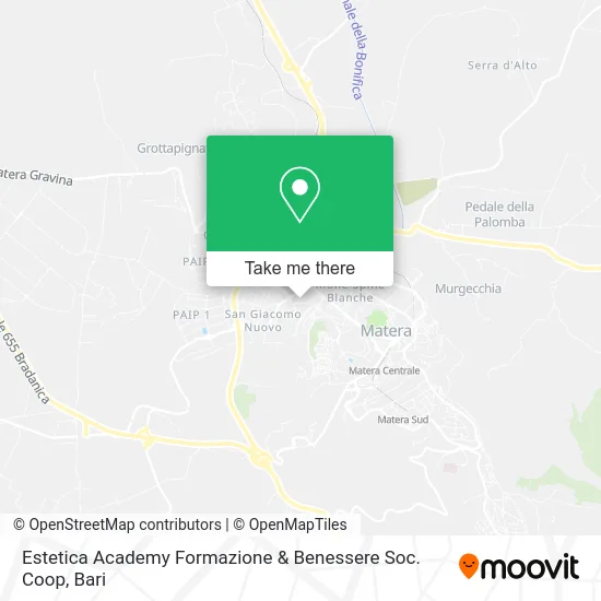 Estetica Academy Formazione & Benessere Soc. Coop map