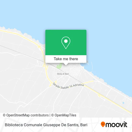 Biblioteca Comunale Giuseppe De Santis map