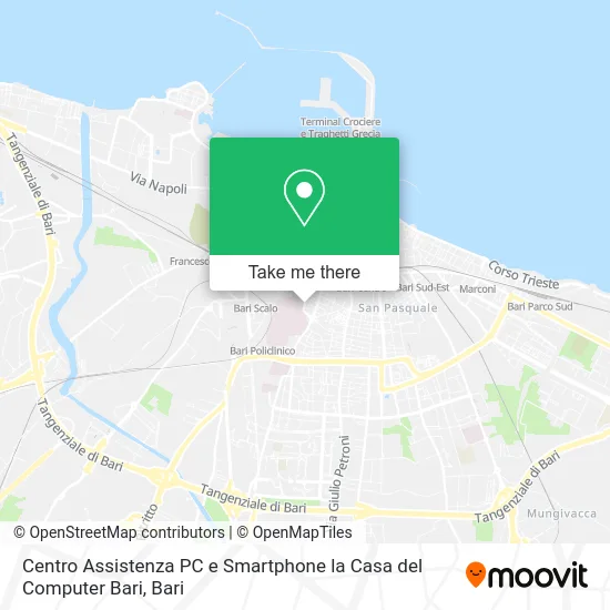 Centro Assistenza PC e Smartphone la Casa del Computer Bari map