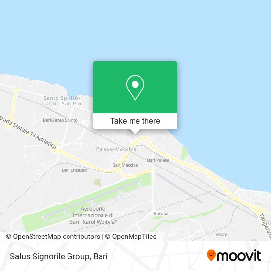 Salus Signorile Group map