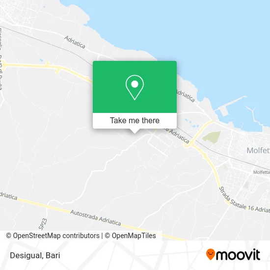 Desigual map