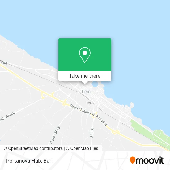 Portanova Hub map