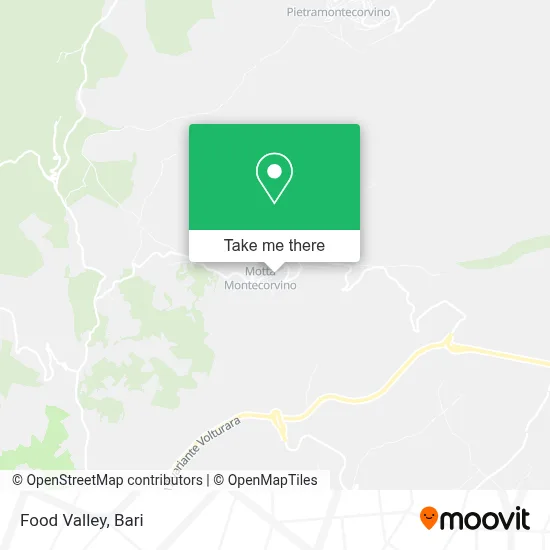 Food Valley map