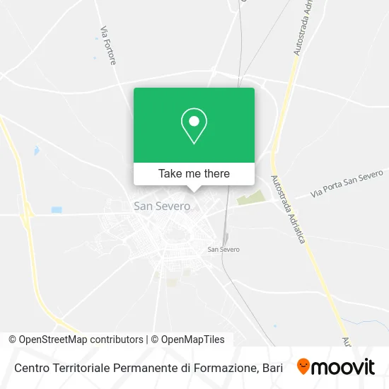 Centro Territoriale Permanente di Formazione map