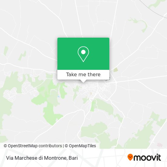 Via Marchese di Montrone map