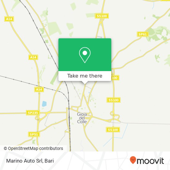 Marino Auto Srl map