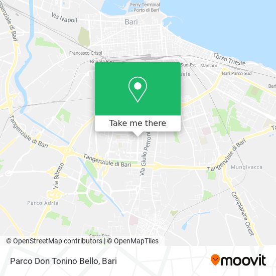 Parco Don Tonino Bello map