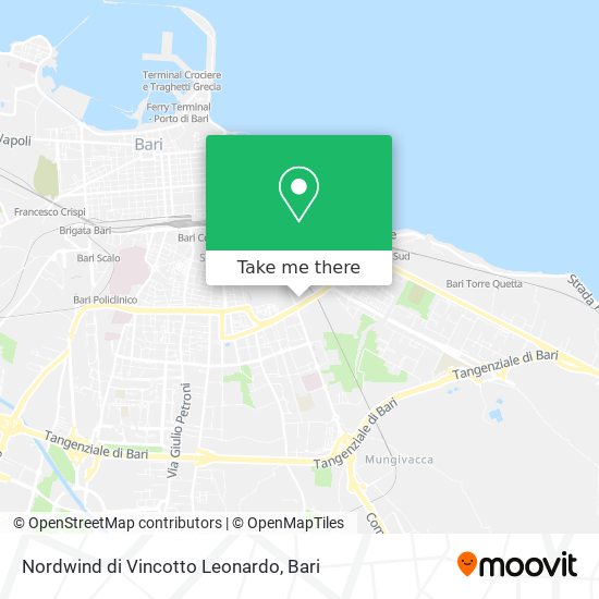 Nordwind di Vincotto Leonardo map