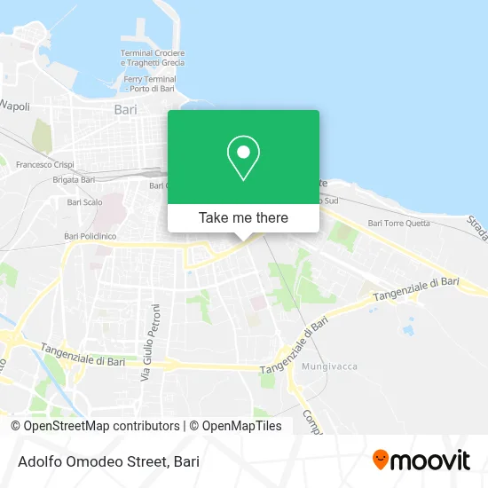 Adolfo Omodeo Street map