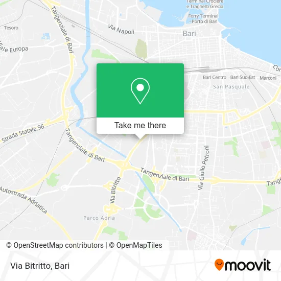 Bitritto Street map
