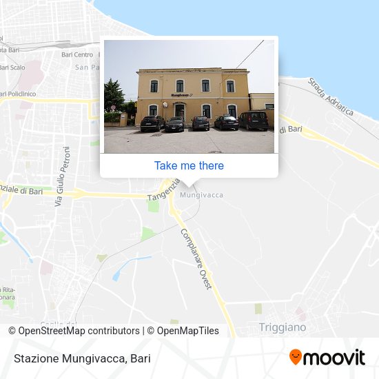 Stazione Mungivacca map