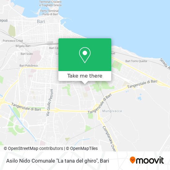 Asilo Nido Comunale "La tana del ghiro" map