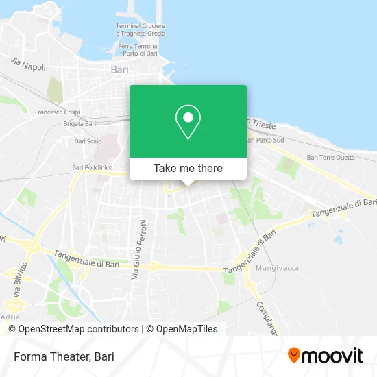 Forma Theater map