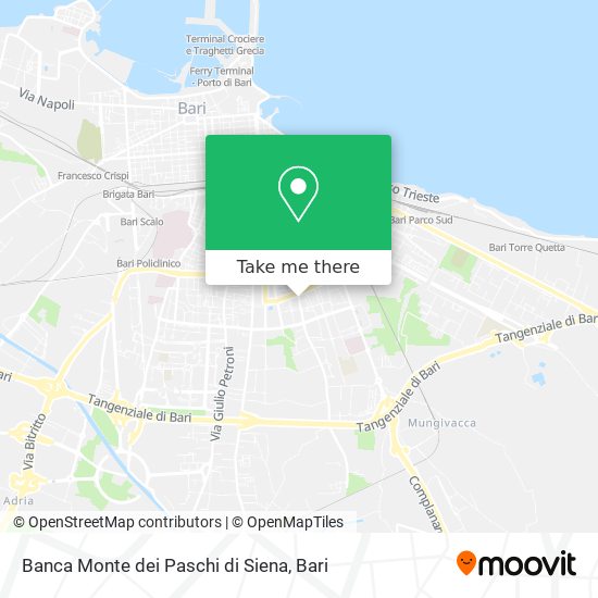 Banca Monte dei Paschi di Siena map