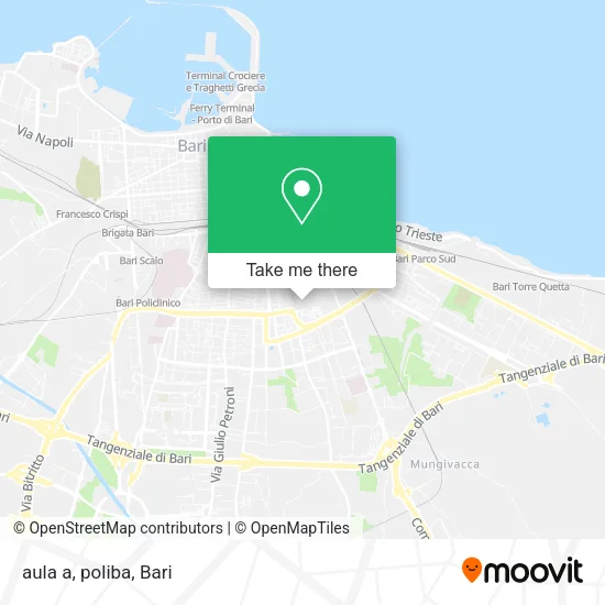 aula a, poliba map