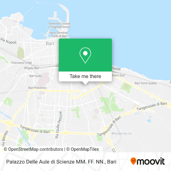 Palazzo Delle Aule di Scienze MM. FF. NN. map