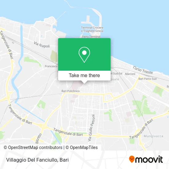 Villaggio Del Fanciullo map