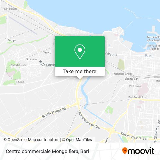 Centro commerciale Mongolfiera map
