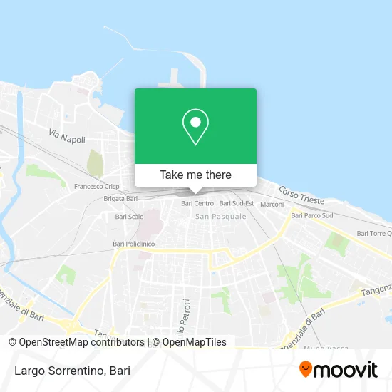 Largo Sorrentino map