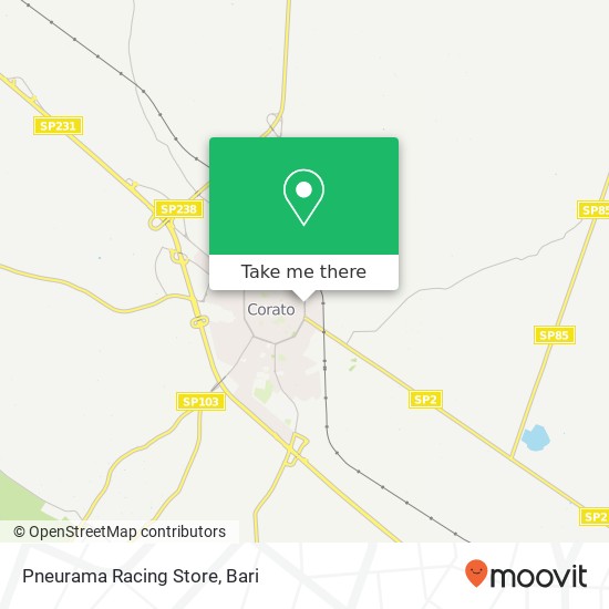 Pneurama Racing Store map