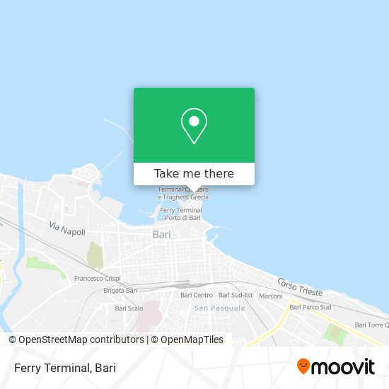 Ferry Terminal map