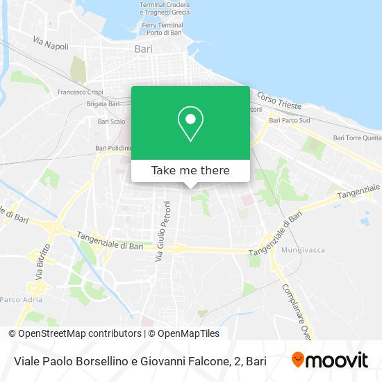 Viale Paolo Borsellino e Giovanni Falcone, 2 map