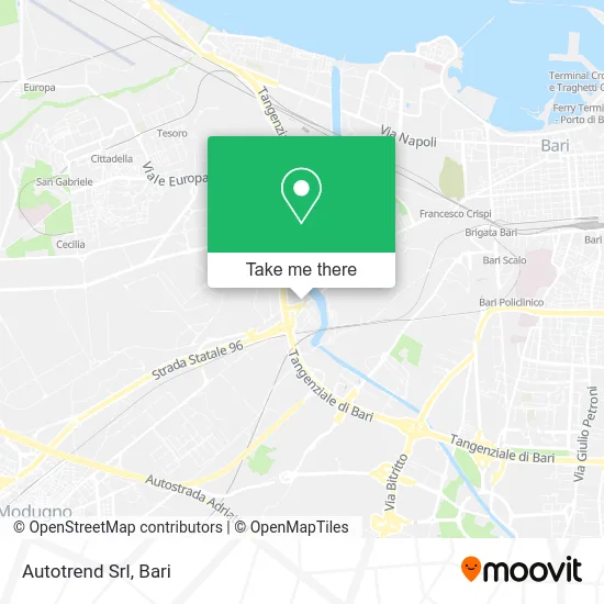 Autotrend Srl map