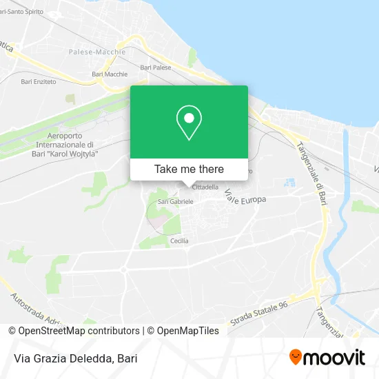 Via Grazia Deledda map