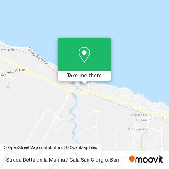Strada Detta della Marina / Cala San Giorgio map