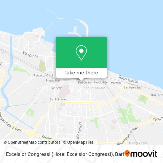 Excelsior Congressi (Hotel Excelsior Congressi) map