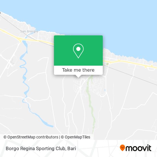 Borgo Regina Sporting Club map