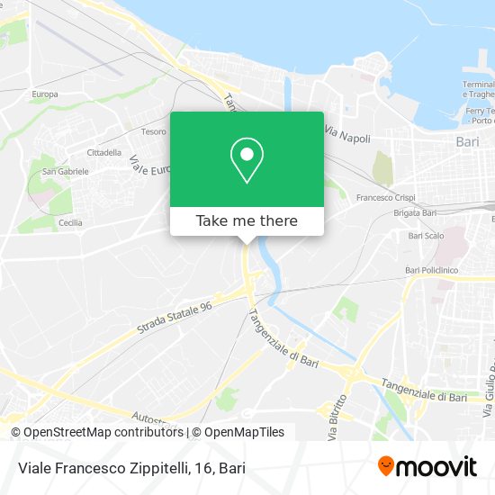 Viale Francesco Zippitelli, 16 map