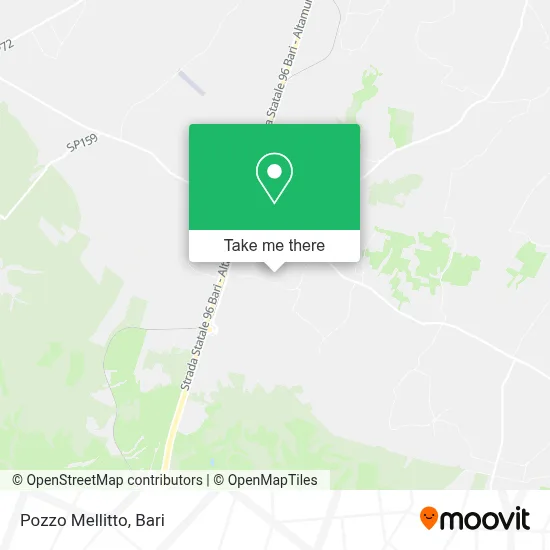 Pozzo Mellitto map