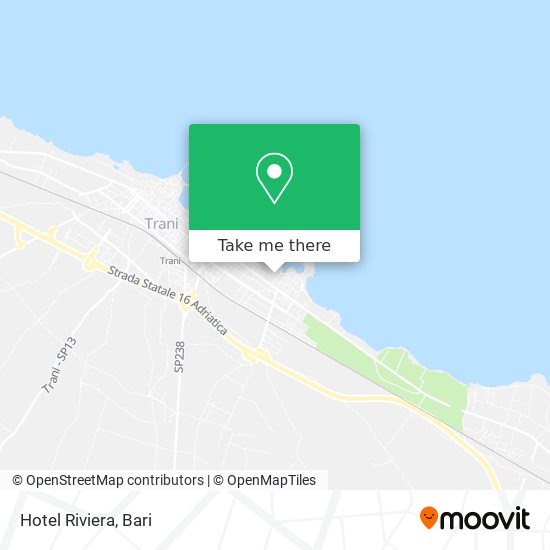 Hotel Riviera map