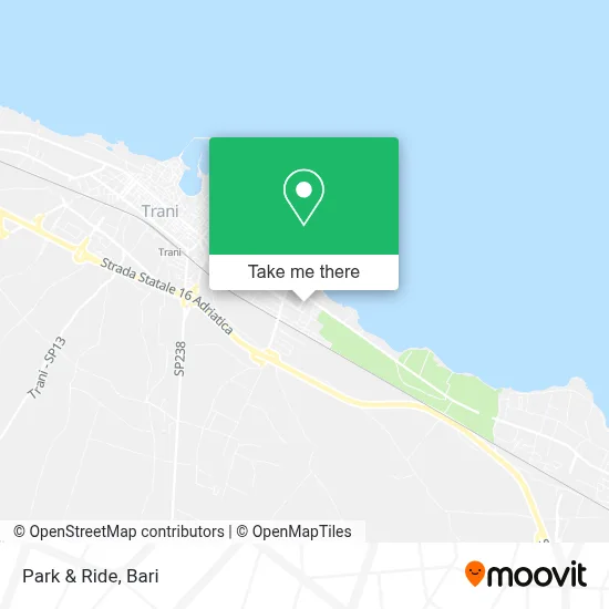 Park & Ride map