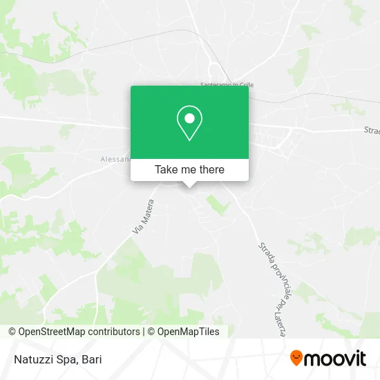 Natuzzi Spa map
